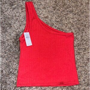 One shoulder AE Tank